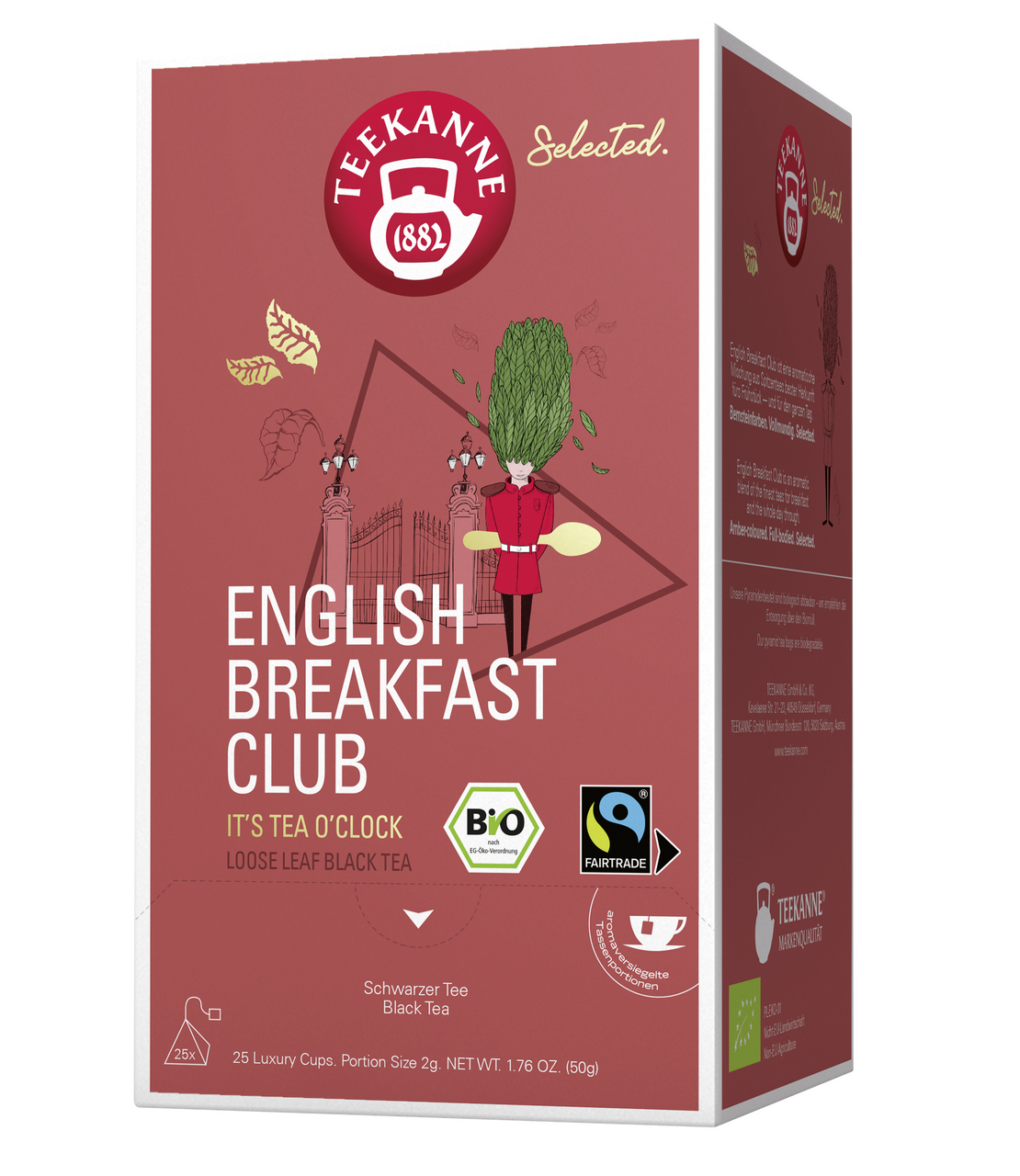TEEKANNE Luxury Cups English Breakfast BIO 50 g