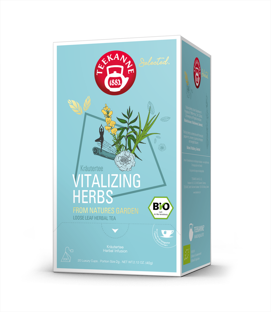 TEEKANNE Luxury Cups Vitalizing Herbs BIO 50 g