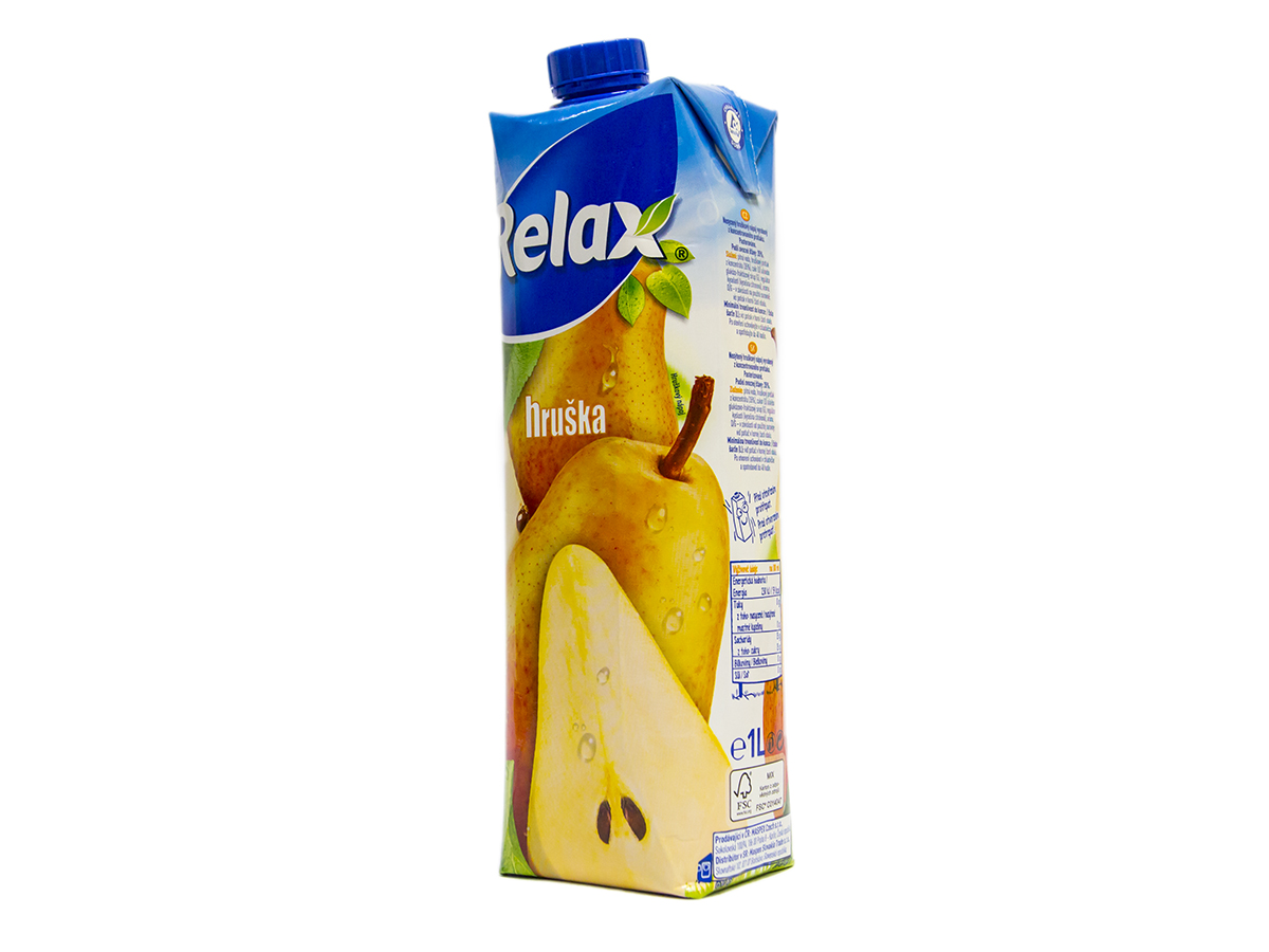 Relax Hruška nápoj 6 x 1 l