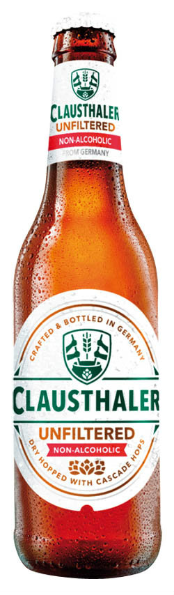 CLAUSTHALER Nealkoholické pivo nefiltrované 330 ml