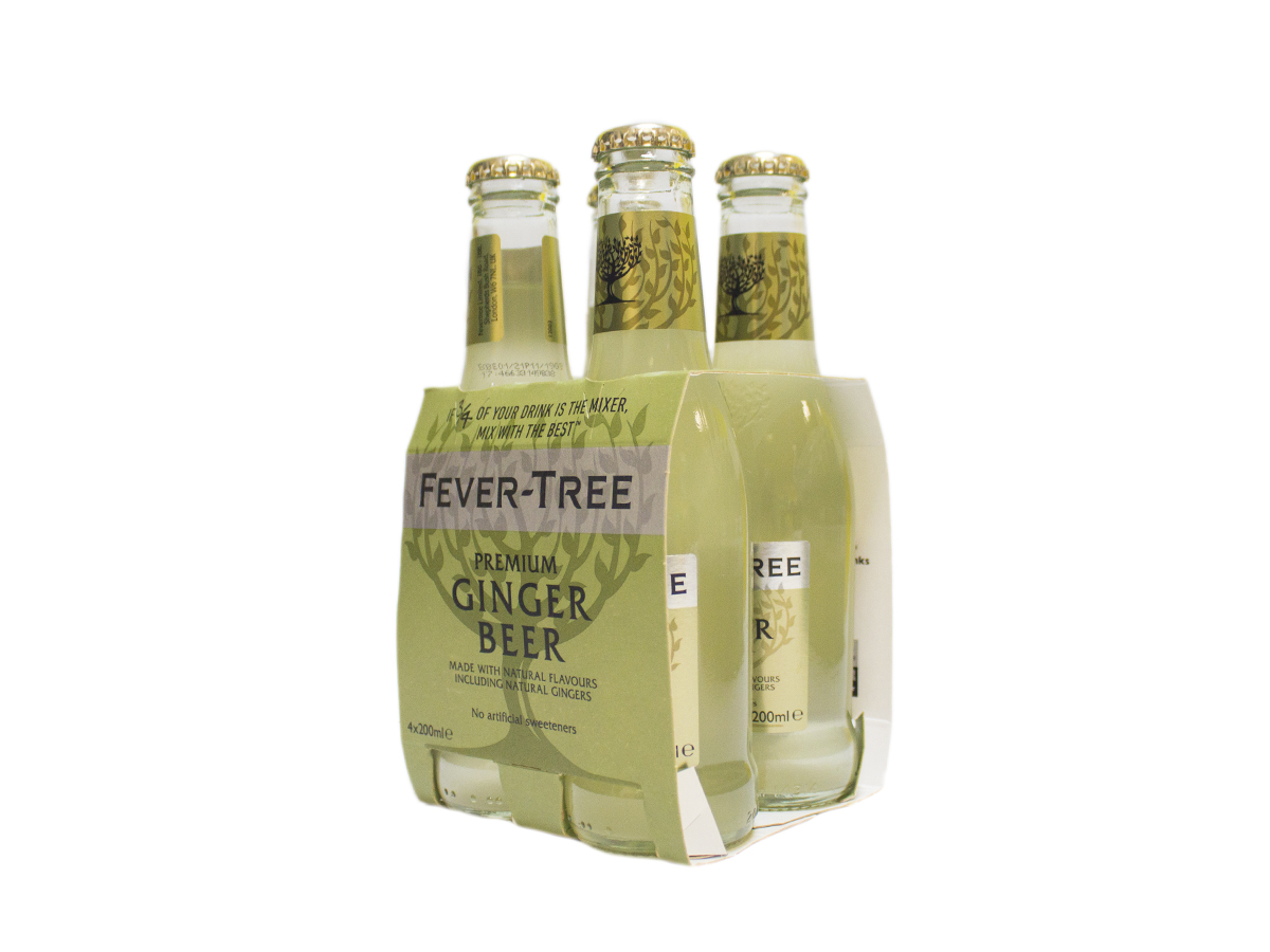 Fever-Tree Ginger Beer 4 x 200 ml