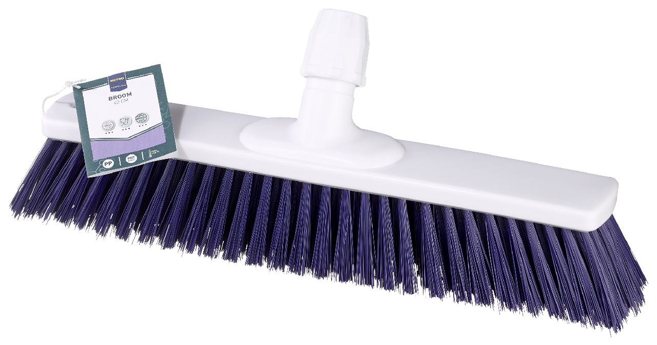 METRO PROFESSIONAL Násada na zmeták 40 cm modrá 1 ks