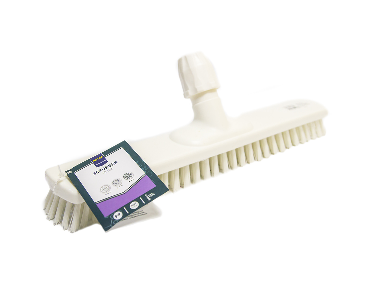 METRO PROFESSIONAL Násada na zmeták 40 cm biela 1 ks