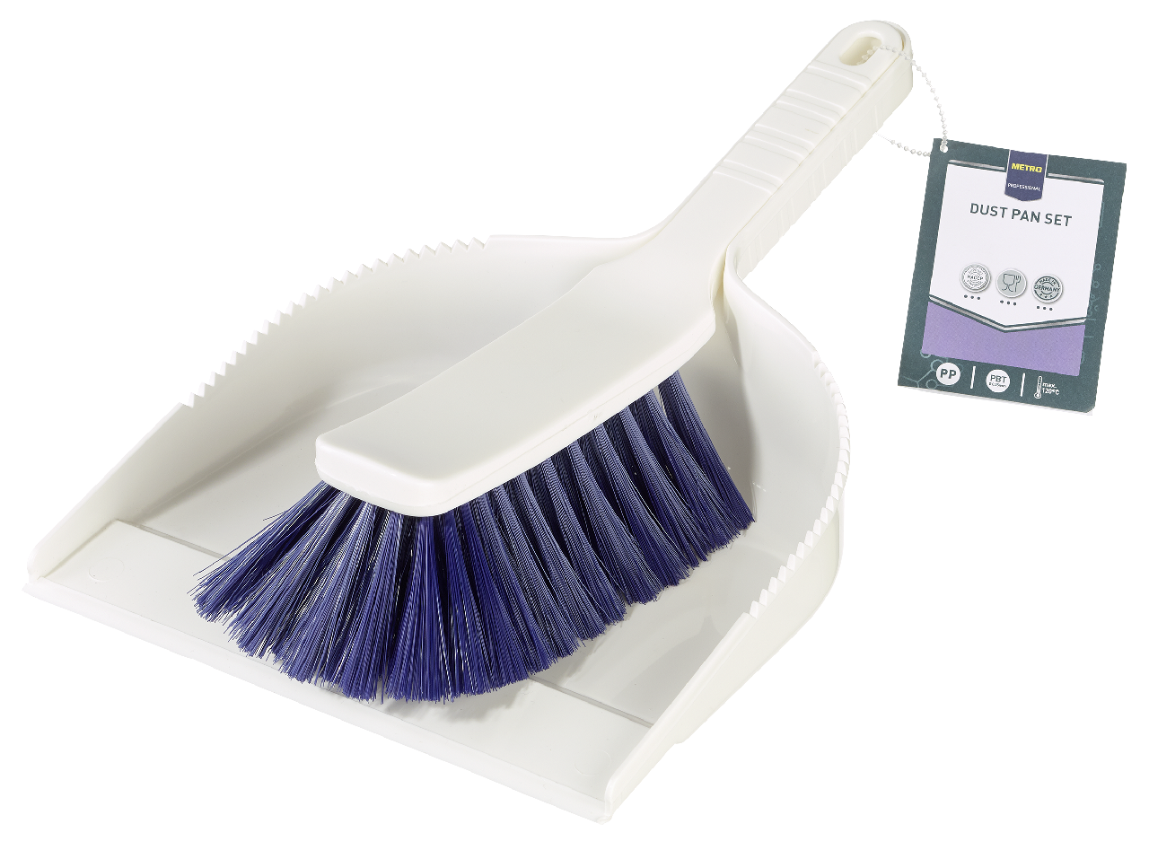 METRO PROFESSIONAL Zmetáčik a lopatka modrá 1 ks