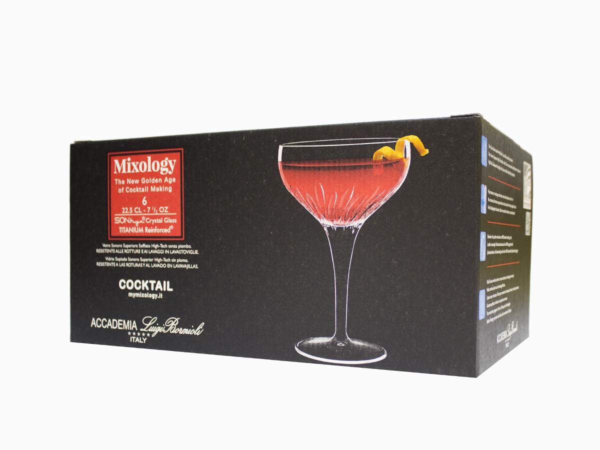 Luigi Bormioli Mixology Pohár coctail 225 ml 6 ks