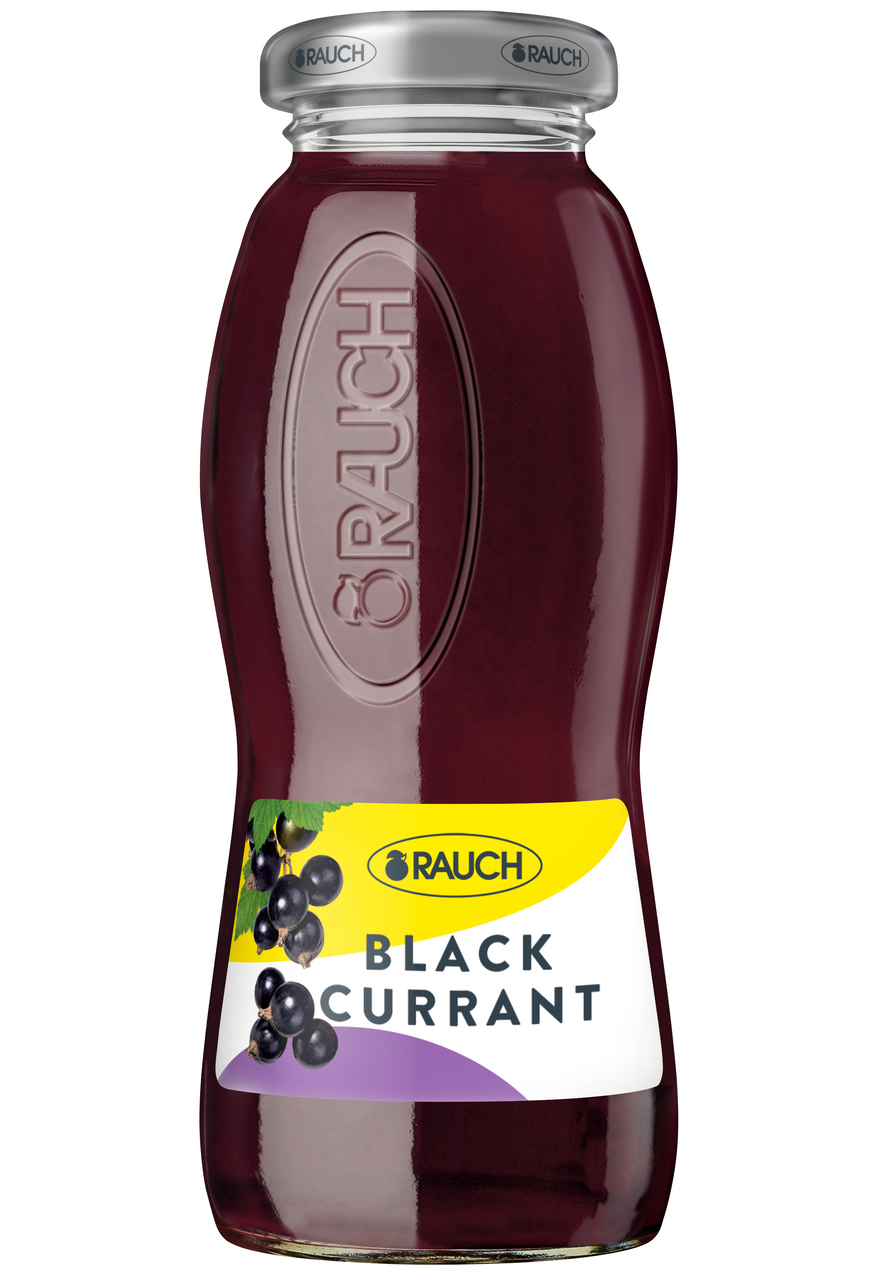 RAUCH Čierna ríbezľa nektár 25 % 24 x 200 ml