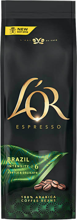 L'OR Espresso Brazil káva zrnková 500 g