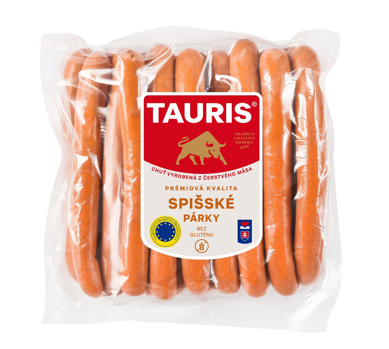 TAURIS Špišské párky chlad. váž. cca 1,2 kg