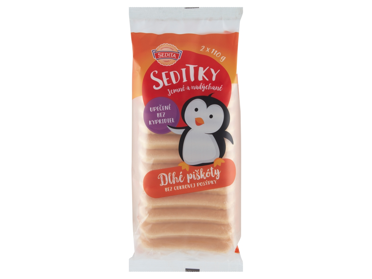 SEDITA SEDITKY Piškóty dlhé 220 g