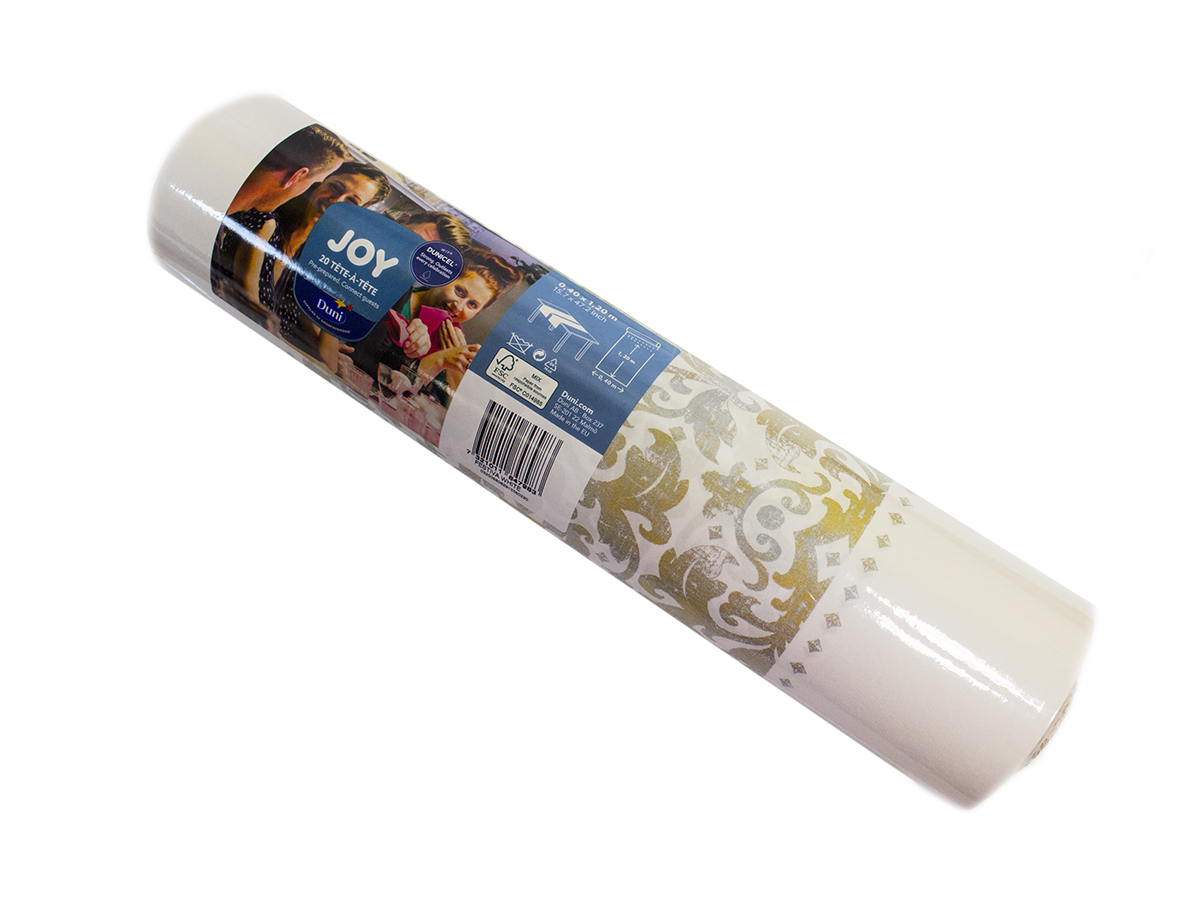 Duni obrus Fest White 0,4 x 1,2 x 20 m 1 ks