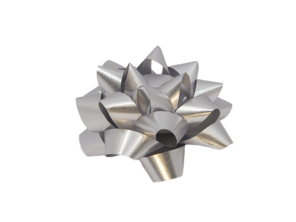 Flexio Rozeta MP strieborná 6,5 cm 1 ks 