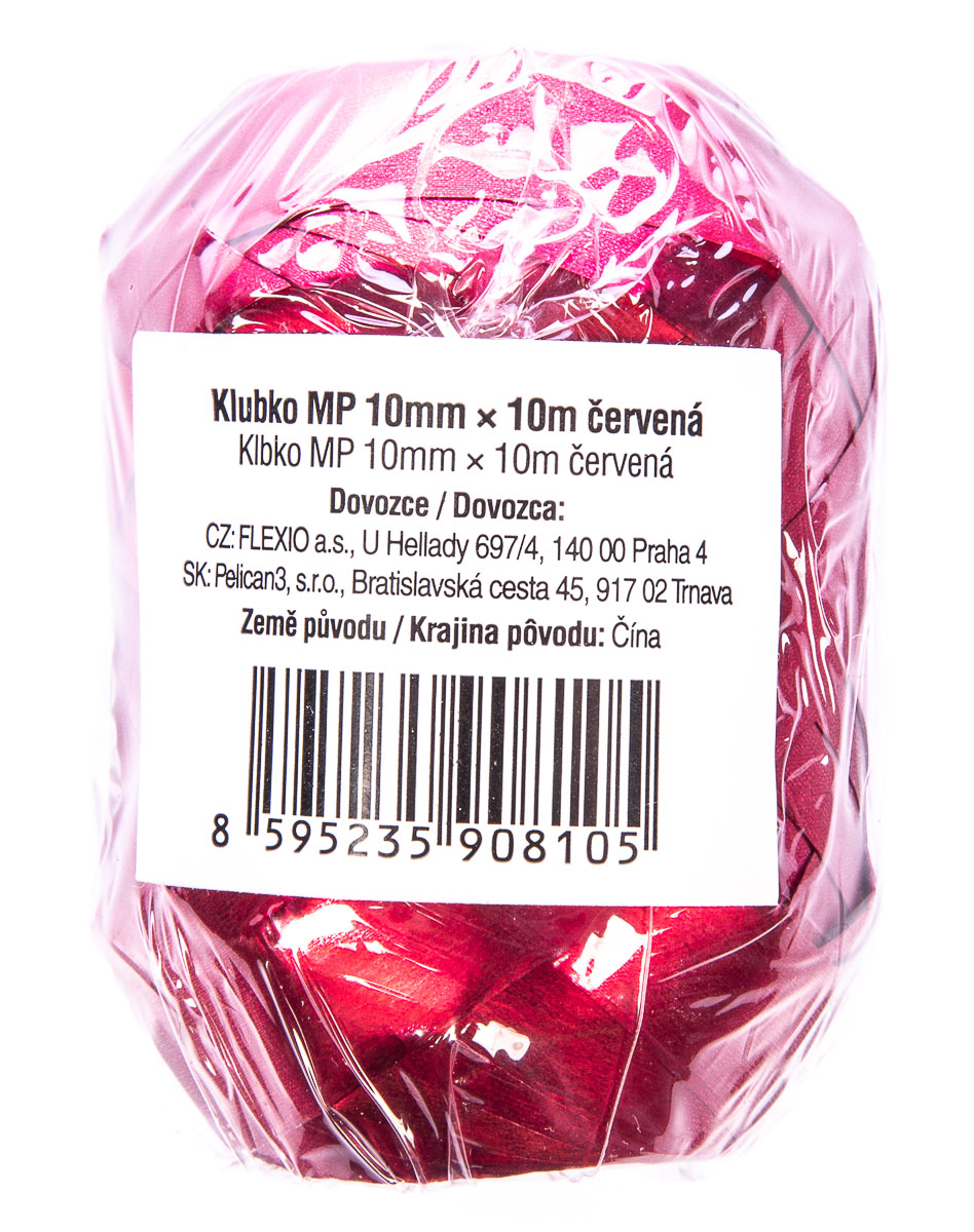 Flexio Stuha MP 10mm x 10m červená 1 ks