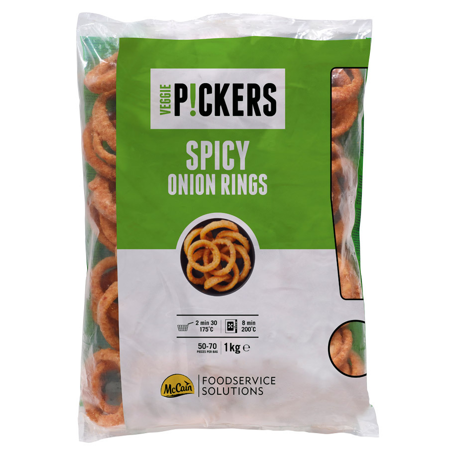 McCain Spicy Cibuľové krúžky mraz. 1 kg