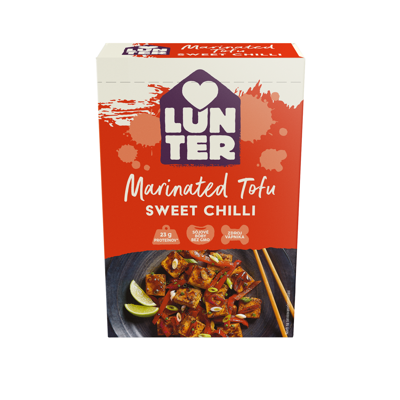 LUNTER Tofu na gril Sweet Chilli chlad. 180 g