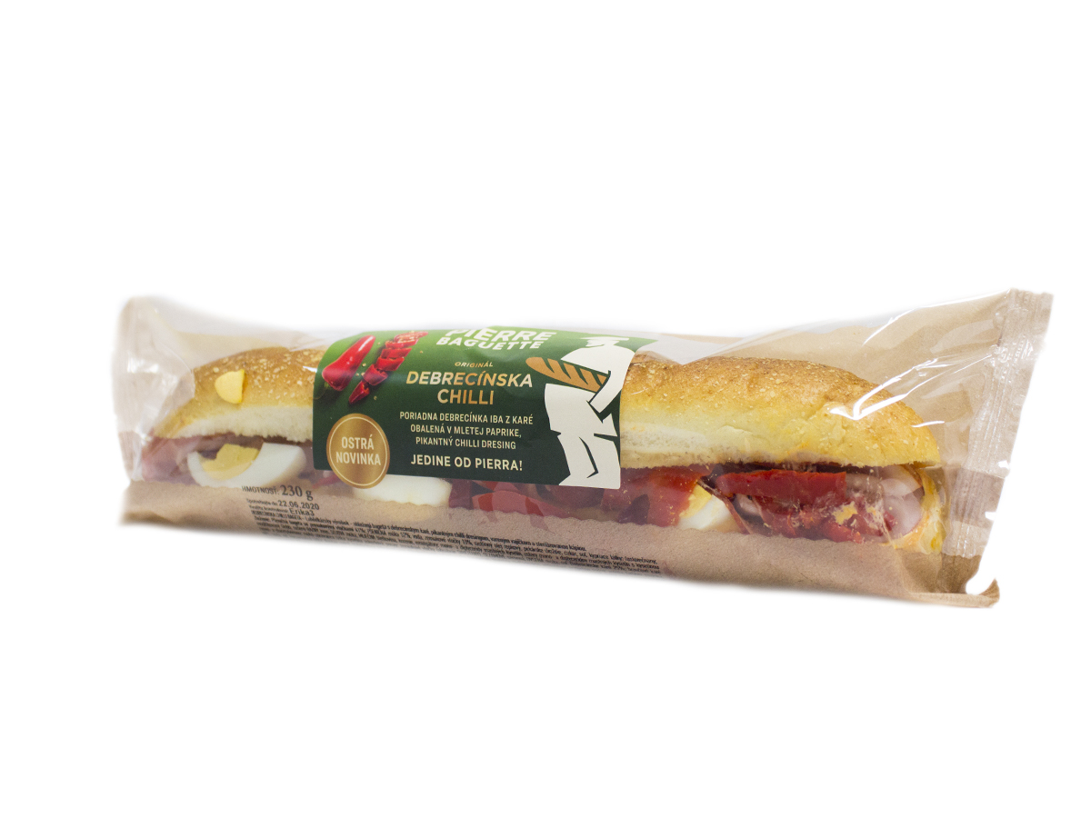 Pierre Baguette Bageta debrecínska chilli chlad. 230 g