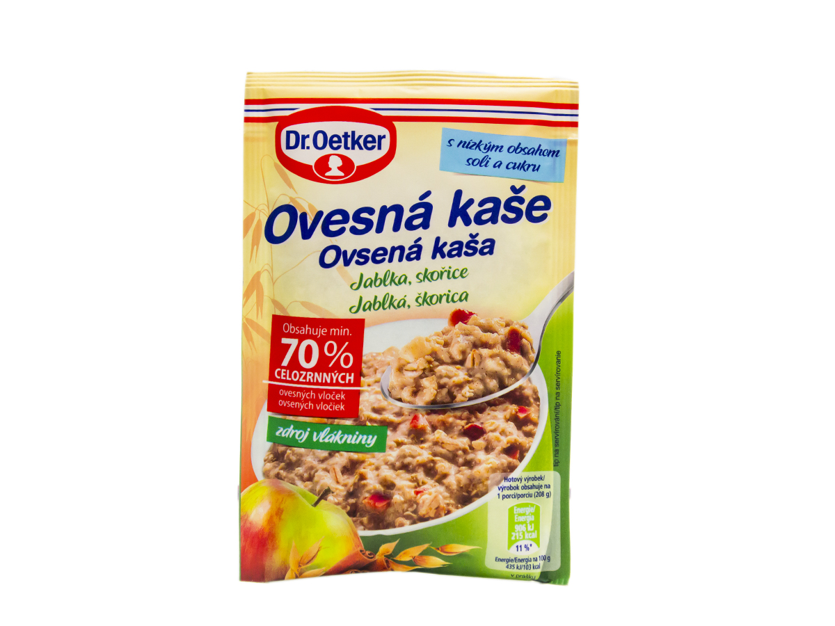 Dr. Oetker Ovsená kaša jablko-škorica 58 g