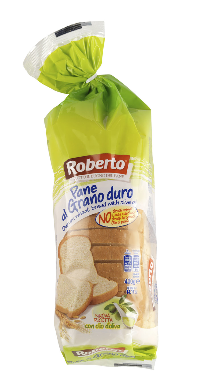 Roberto Chlieb toastový natural s olivovým olejom 400 g
