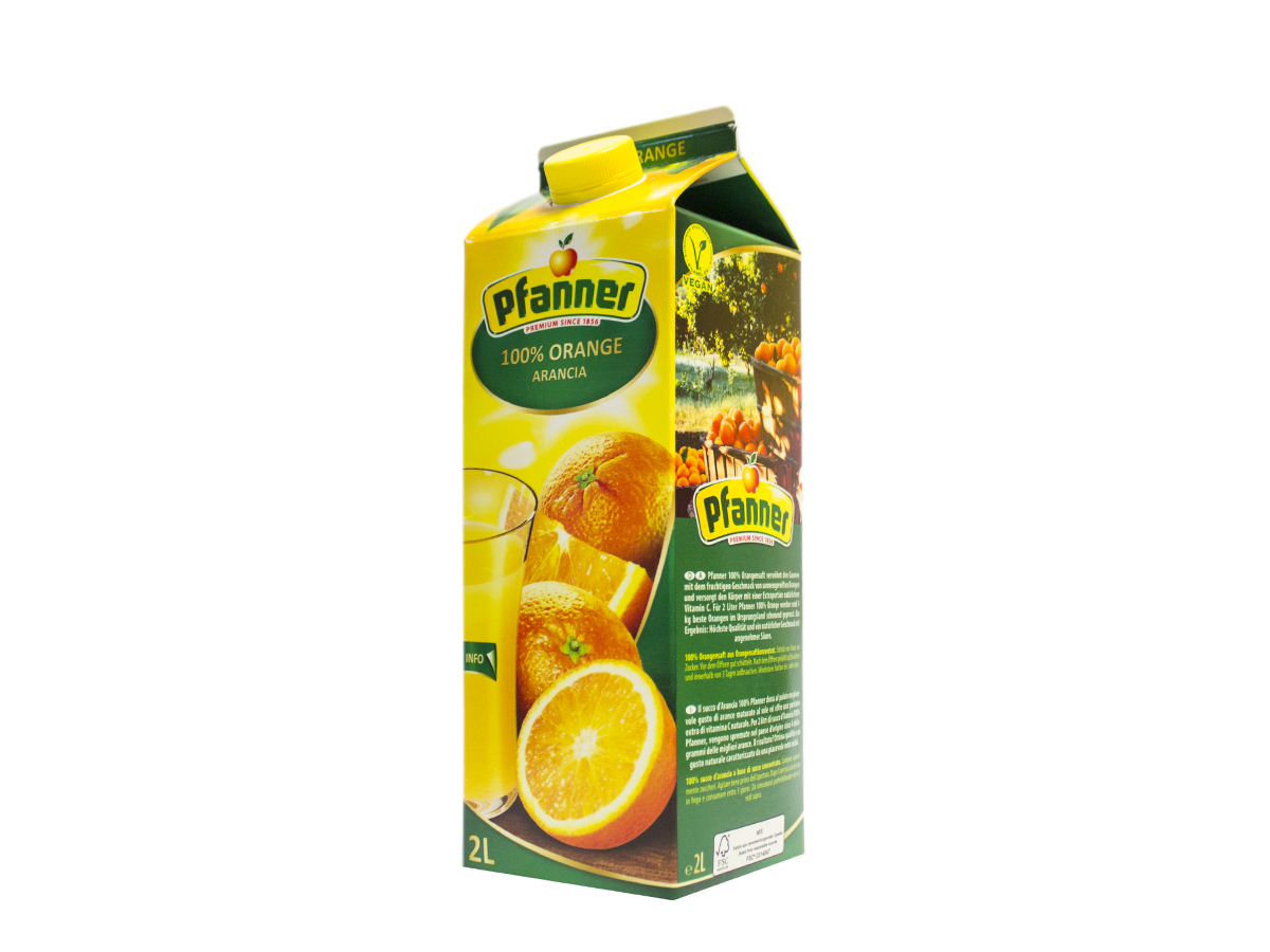 Pfanner džús pomaranč 100 % 2 l