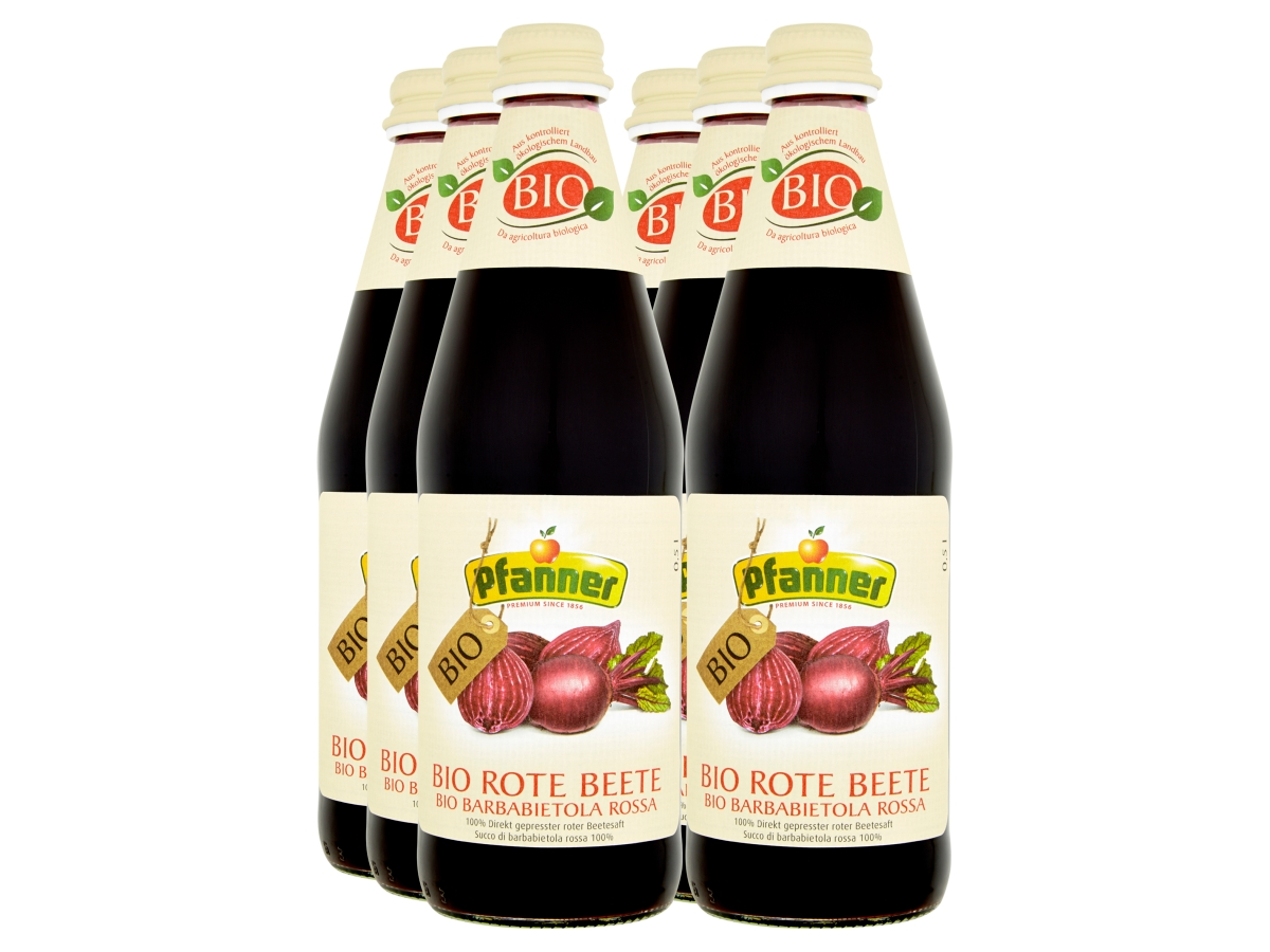 Pfanner cvikla 100 % BIO 6 x 500 ml