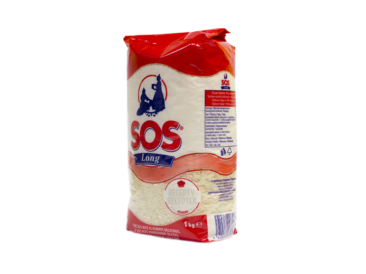 SOS Ryža dlhozrnná 1 kg