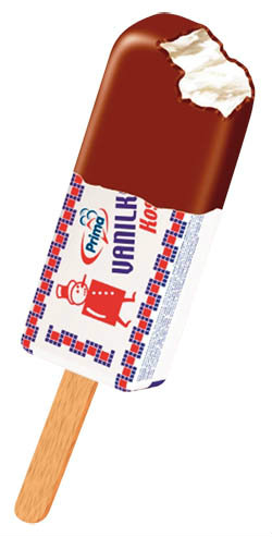 Prima Kostka vanilková nanuk mraz. 50 x 45 ml