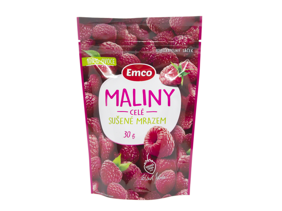 EMCO Maliny sušené mrazom 30 g