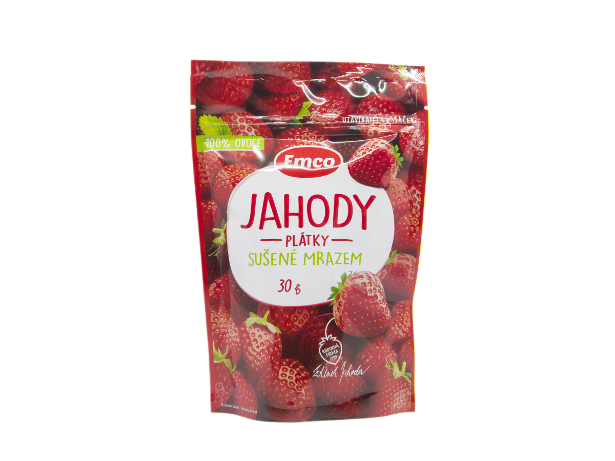 EMCO Jahody sušené mrazom 30 g