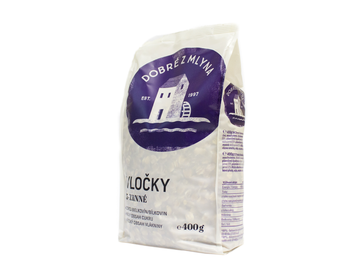 Tekmar Dobré z mlyna Vločky 5zrnné 400 g