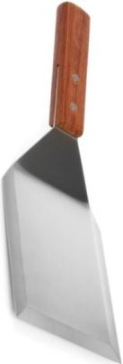 HENDI Obracač na hamburgery 15 x 11 cm nerez / drevo 1 ks