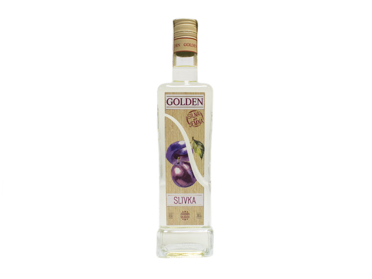 GOLDEN Slivka 38% 500 ml