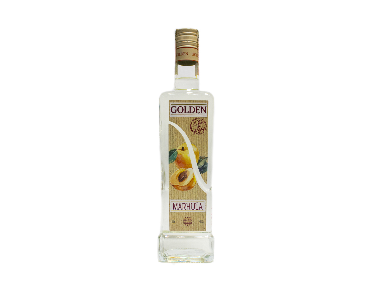 GOLDEN Marhuľa 38% 500 ml