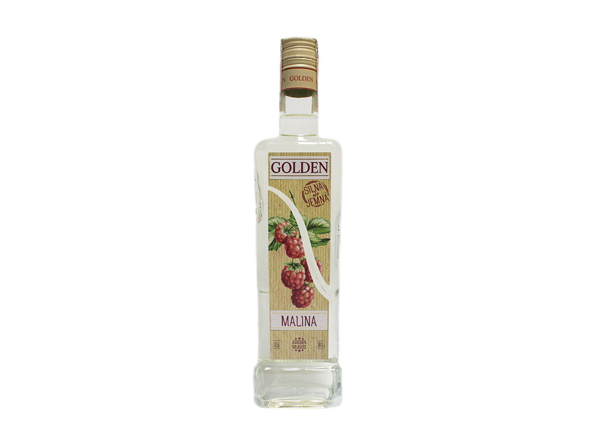 GOLDEN Malina 38% 500 ml