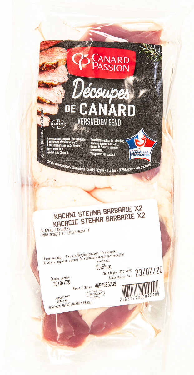 Kačacie stehná Barbarie chlad. váž. cca 400 g