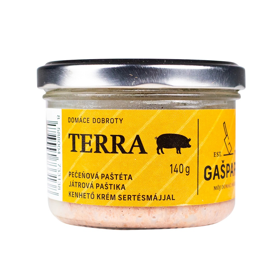 Gašparík Pečeňová paštéta chlad. TERRA 140 g