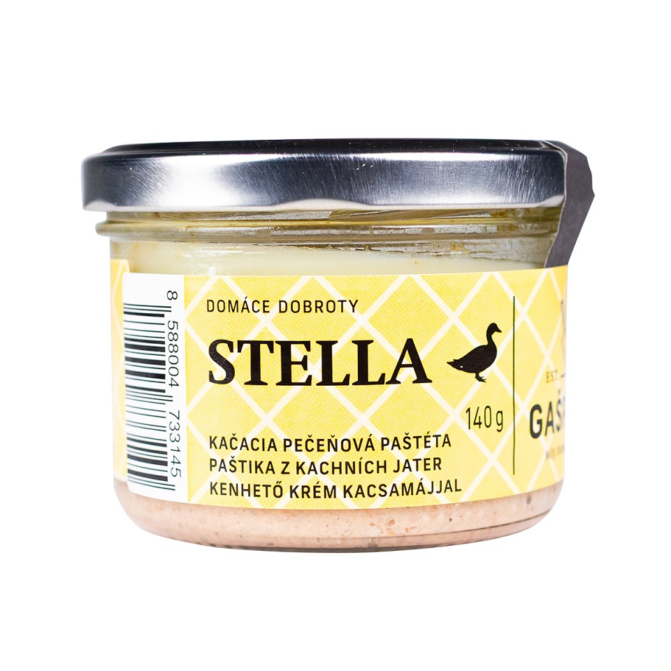 Gašparík Kačacia pečeňová paštéta Stella chlad. 140 g
