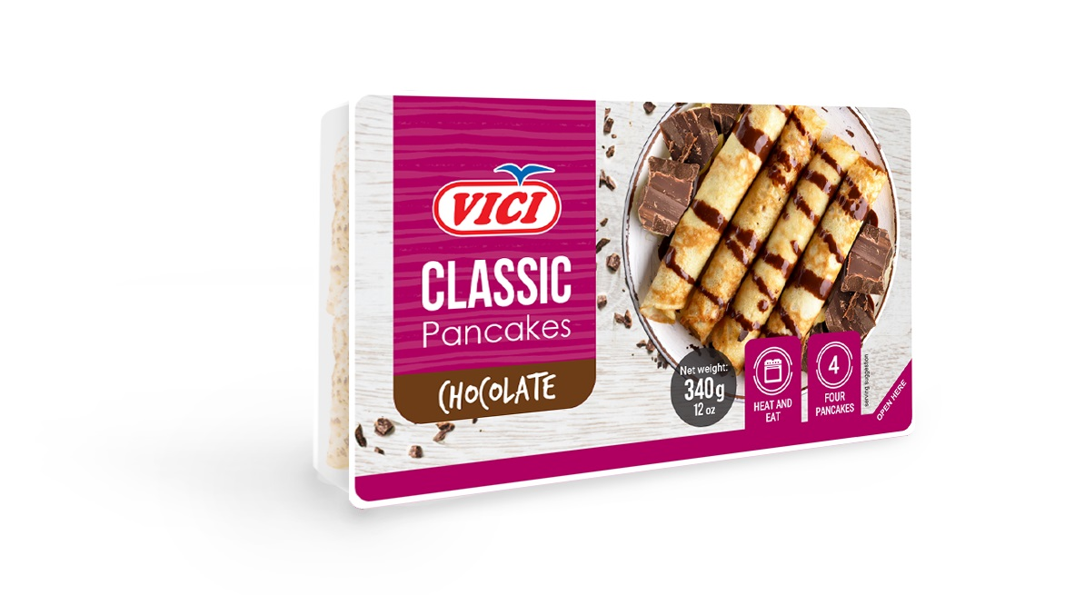VICI Čokoládové palacinky mraz. 340 g
