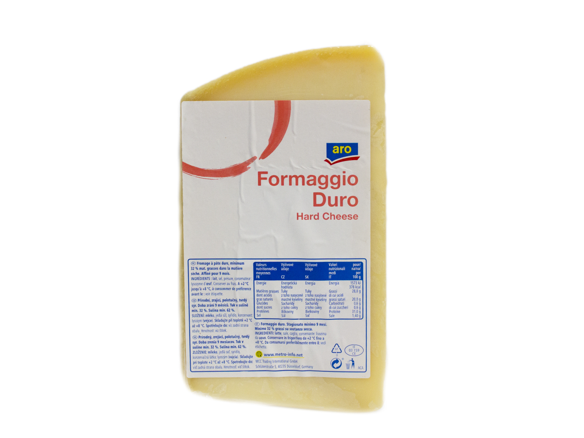 aro Taliansky tvrdý syr chlad. váž. cca 1 kg