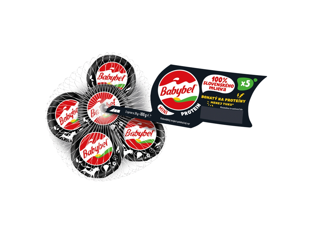 Babybel Mini Protein chlad. 5 x 20 g