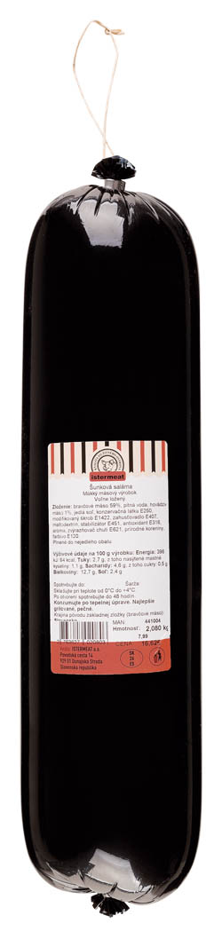 ISTERMEAT Šunková saláma Premium chlad. váž. cca 2 kg