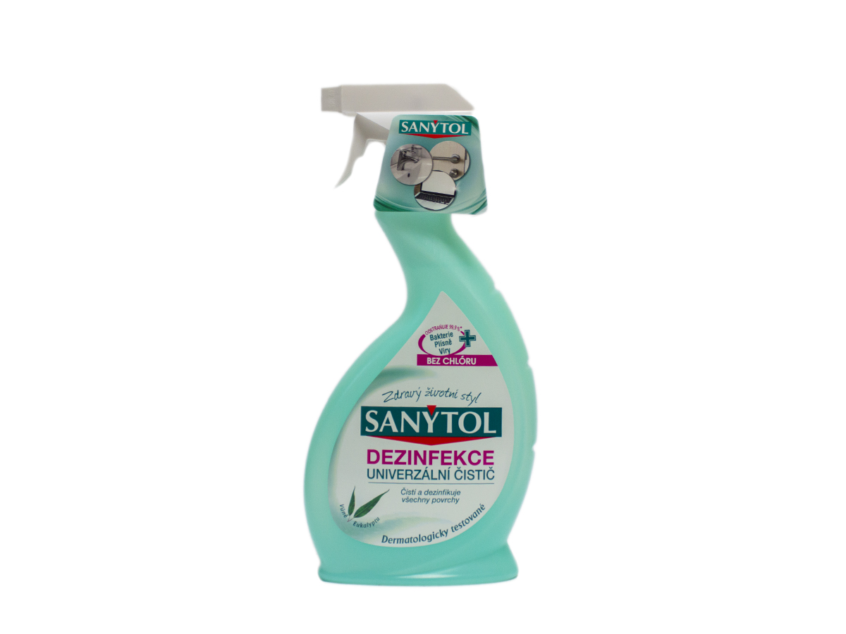 SANYTOL Eukalyptus dezinfekcia univerzálny čistič 500 ml