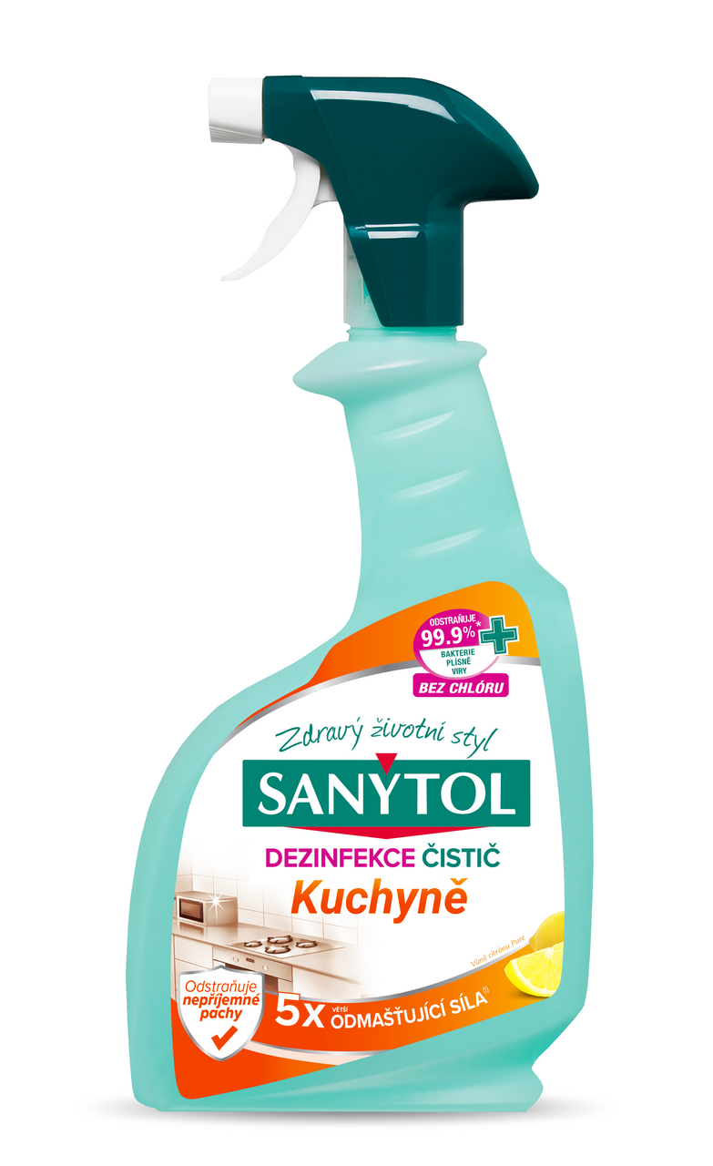 SANYTOL Dezinfekcia čistič kuchyne 500 ml