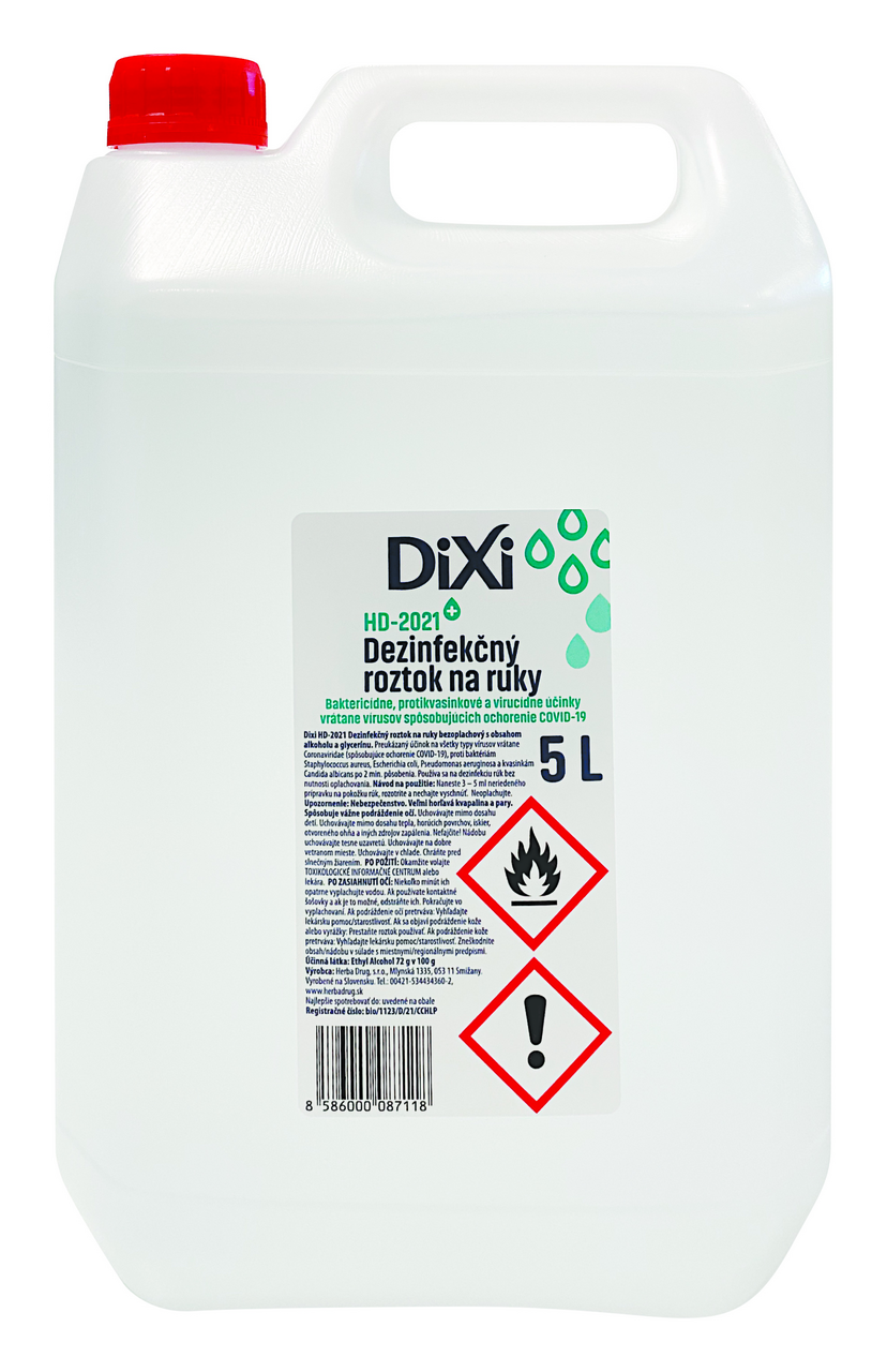 DiXi Dezinfekčný roztok 5 l