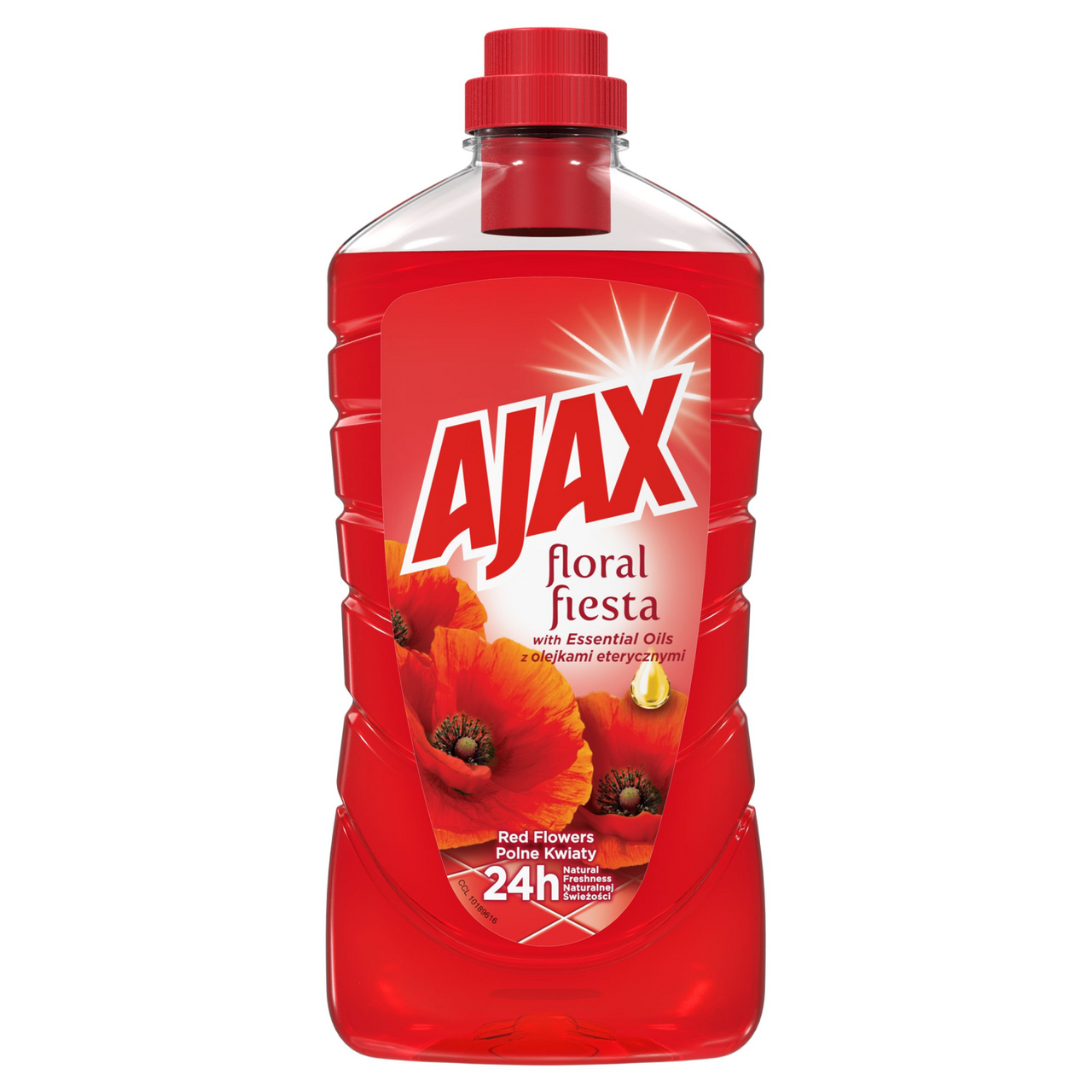 AJAX Floral Fiesta Red flowers univerzálny čistiaci prostriedok 1 l