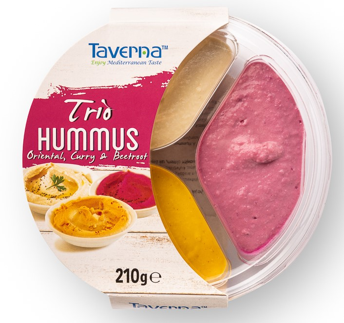Hummus Trio Oriental, kari a cvikla chlad. 210 g