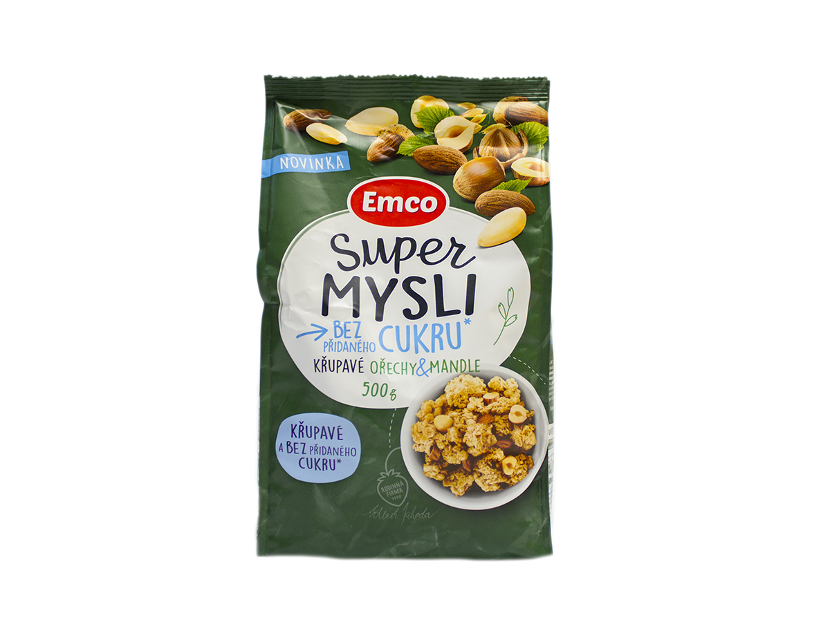 EMCO Super mysli Orechy a mandle 500 g