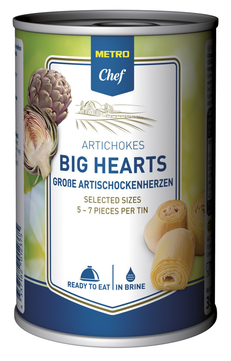 METRO Chef Artičoky srdcia celé 425 ml