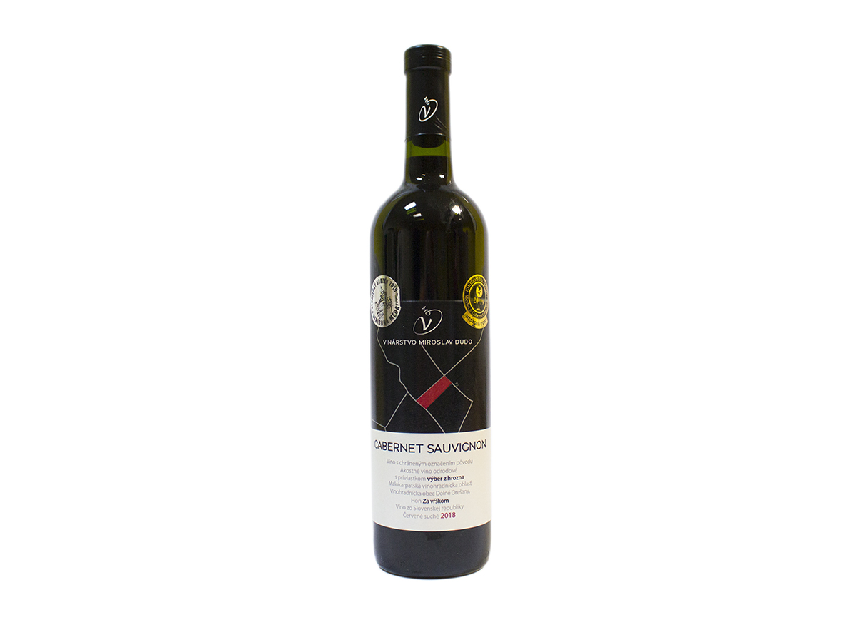 Vínárstvo Miroslav Dudo Cabernet Sauvignon výber z hrozna 750 ml