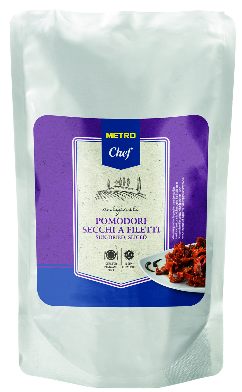 METRO Chef Paradajky sušené v oleji filety 1 kg