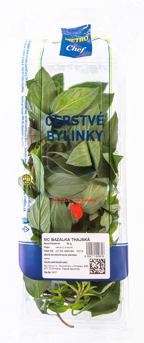 METRO Chef Bazalka thajská čerstvá 50 g