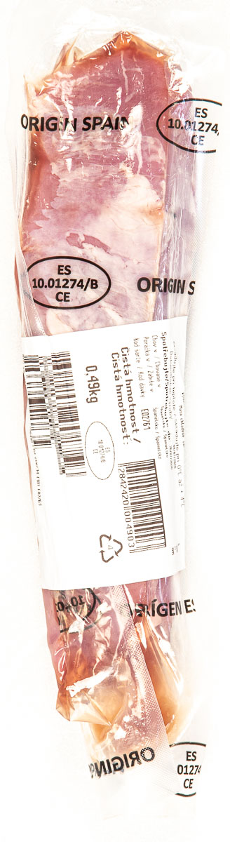 Bravčová panenská sviečková bez retiazky chlad. váž. cca 500 g